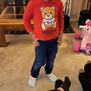 Authentic kids moschino shirt unisex